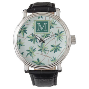 Tropical Foxtail Palm   Add Your Initial Watch