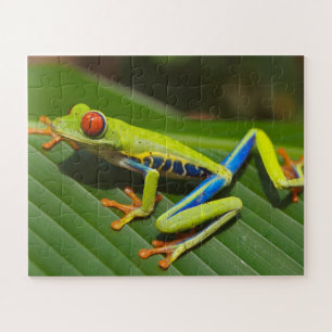 Tropical Frog Jigsaw Puzzle
