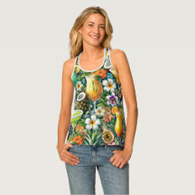 Tropical Fruit and Floral Design for Women