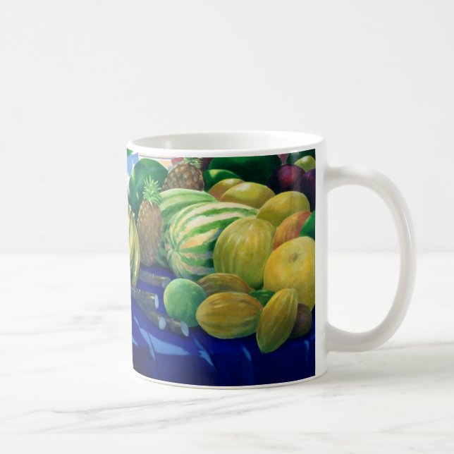 Tropical Fruit Coffee Mug (Right)