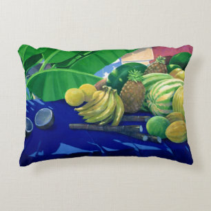 Tropical Fruit Decorative Pillow