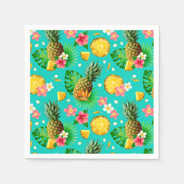 Tropical Fruit Napkin (Front)