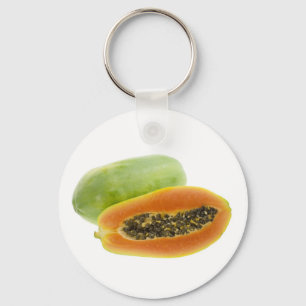 Tropical fruit - Papaya Keychain