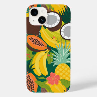 Tropical Fruit Paradise Case-Mate iPhone 14 Case