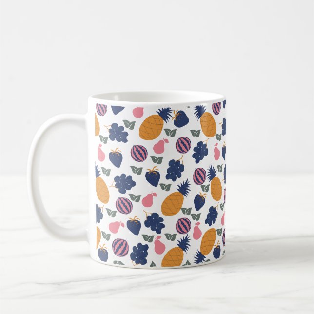 Tropical Fruit Passion Coffee Mug (Left)