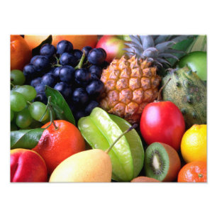 Tropical Fruit Photo Print