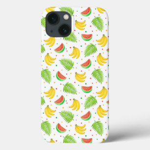 Tropical Fruit Polka Dot Pattern iPhone 13 Case