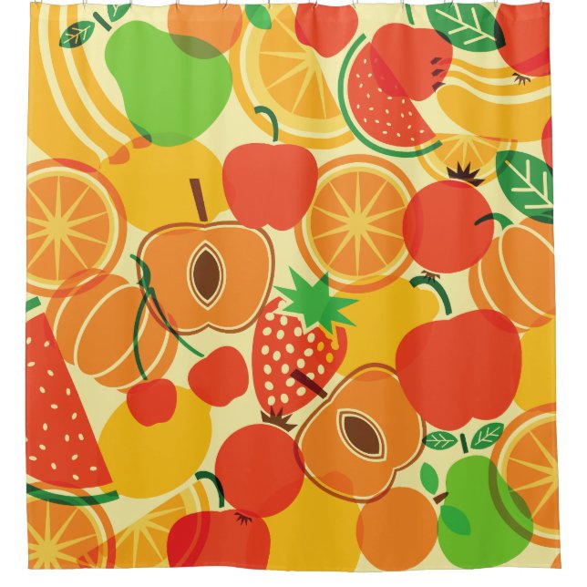 tropical fruit salad citrus apple strawberry (Front)