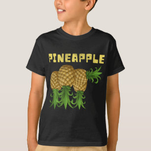 Tropical Fruit Upside Down Pineapple Swinger Beach T-Shirt