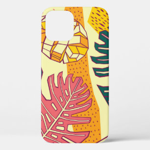 Tropical Fruit: Vibrant Pattern Design iPhone 12 Case