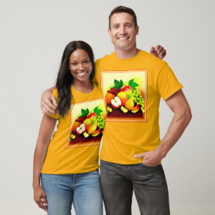 Tropical Fruits Painting. Buy Now T-Shirt