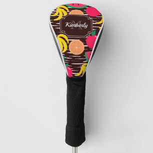 Tropical Fruits Pattern Golf Head Cover