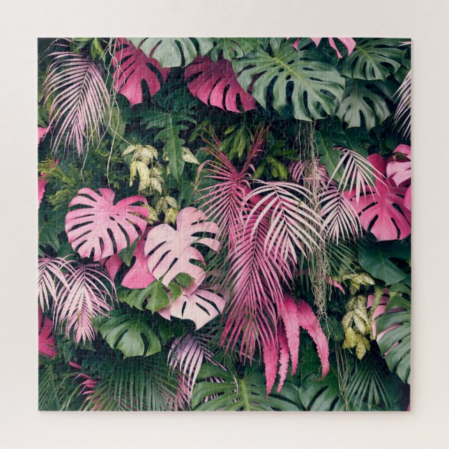 Tropical Full Background Trees Jigsaw Puzzle (Vertical)