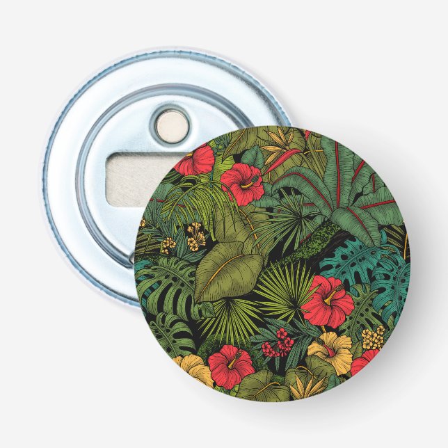 Tropical garden bottle opener (Front)