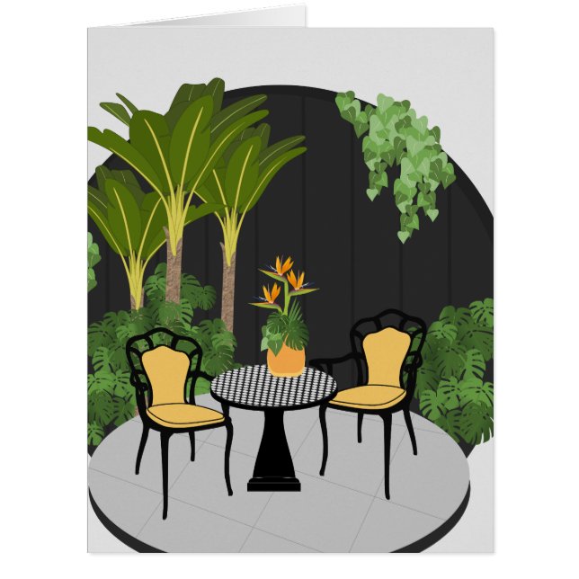 Tropical Garden Courtyard (Front)