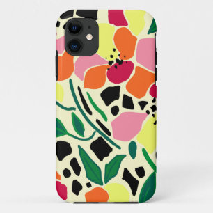 Tropical Garden Dots iPhone 11 Case