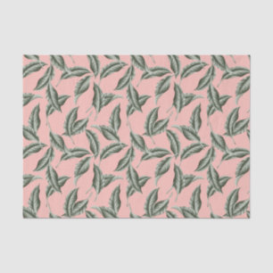 Tropical Garden Leaves Pattern Tissue Paper