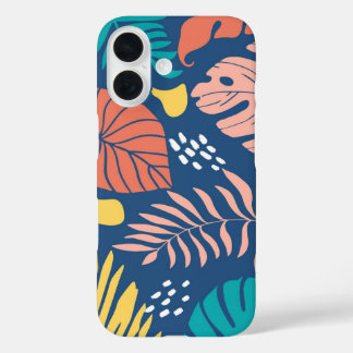 Tropical Garden Night iPhone 16 Case