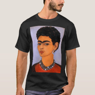 Tropical Garden Portrait with Parrots and Flowers T-Shirt