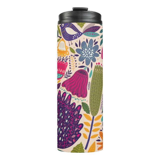 Tropical garden. Spring collection  Thermal Tumbler (Front)