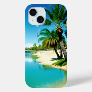 Tropical Gaze Oasis 2 iPhone 15 Case