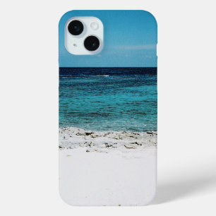 Tropical Gaze Sandy Beach Shore Ocean iPhone 15 Mini Case