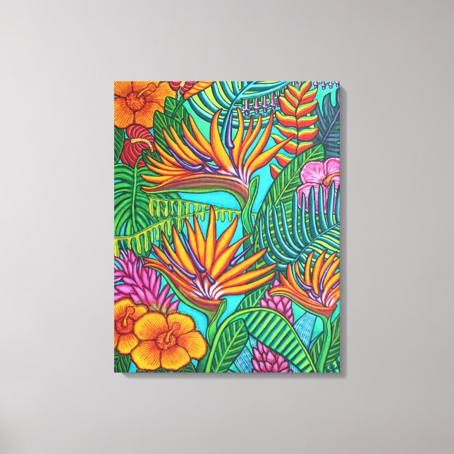 Tropical Gems Canvas Print (Front)
