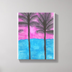 Tropical Getaway Canvas Art Print