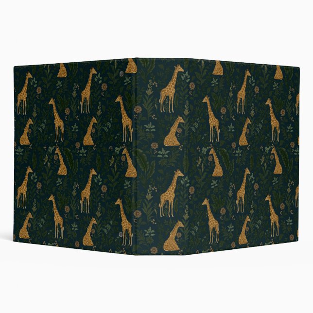 Tropical Giraffe Hangout Binder (Background)