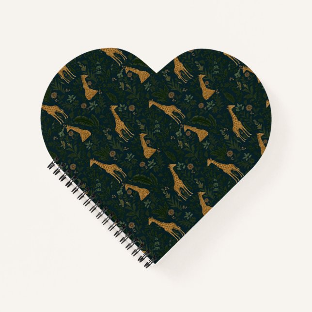 Tropical Giraffe Hangout Notebook (Front)