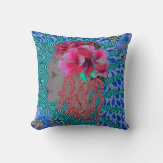 Tropical Girl Pillow