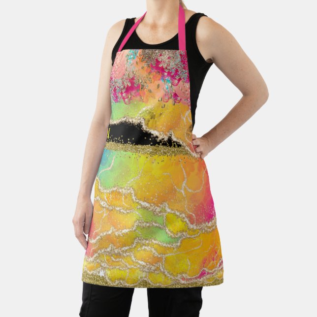 Tropical Glam Apron (Insitu)