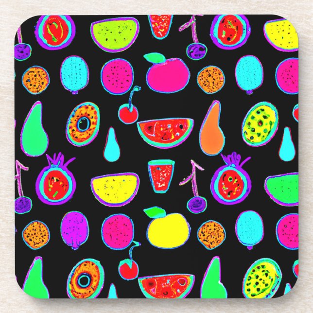 Tropical Glow Explosion Coaster (Front)