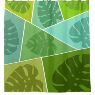 TROPICAL GREEN LEAVES PATTERN 