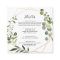 Tropical Green Leaves Spanish Wedding Details