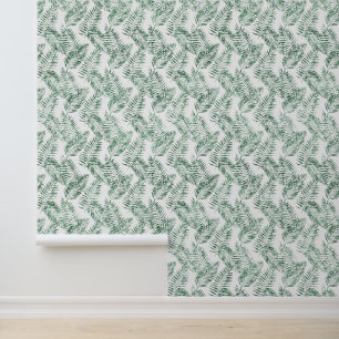 Tropical Green Leaves Wallpaper