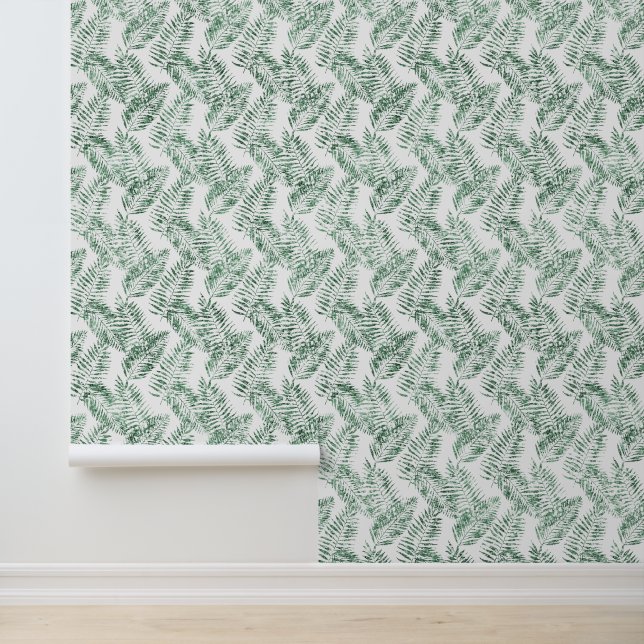 Tropical Green Leaves Wallpaper (Application)