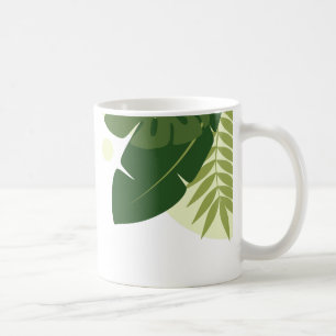 Tropical Green Nature Design  Coffee Mug