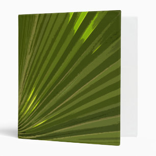 Tropical Green Palm Frond Binder