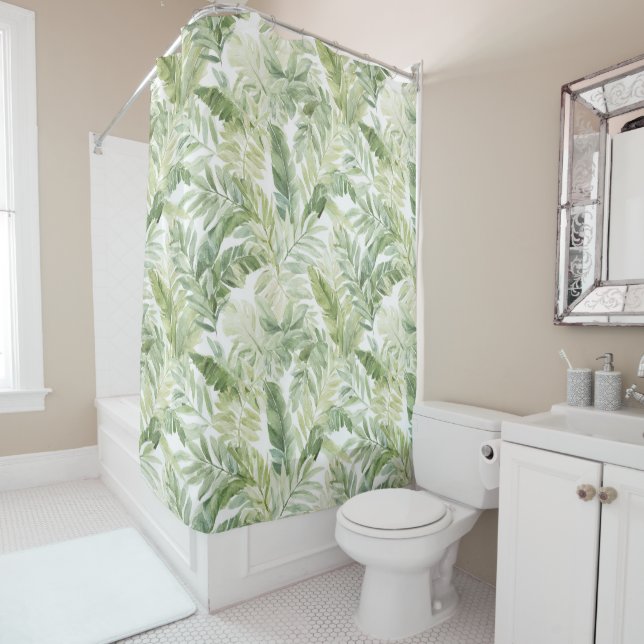 Tropical Green Palm Tree Leaves (In Situ)
