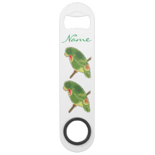 Tropical Green Parakeet Thunder_Cove Bar Key