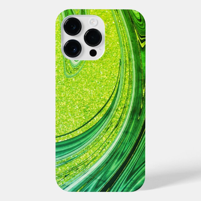 Tropical Green Phone Case (Back)