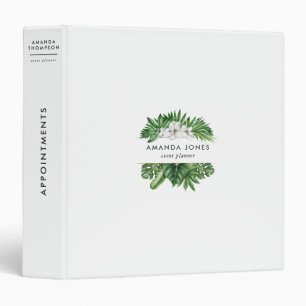 Tropical Greenery Foliage Binder