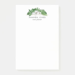 Tropical Greenery Foliage Post-it Notes