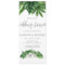 Tropical Greenery Geometric Wedding Brunch Invite