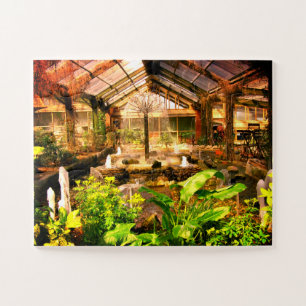 Tropical greenhouse jigsaw puzzle