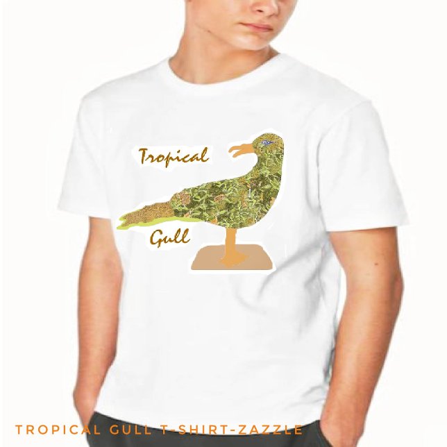 Tropical Gull T-Shirt (Creator Uploaded)