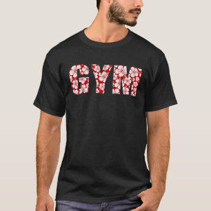 Tropical Gym Lover Fitness Beach cute Hawaiian App T-Shirt
