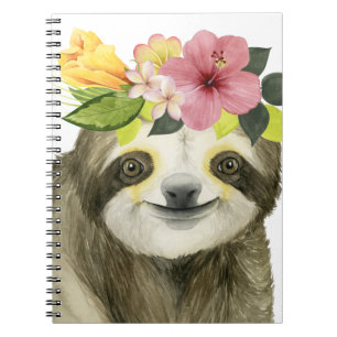 Tropical Halo   Sweet Sloth Notebook
