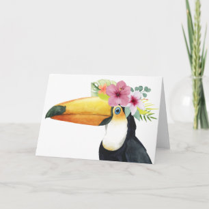 Tropical Halo - Toucan Card
